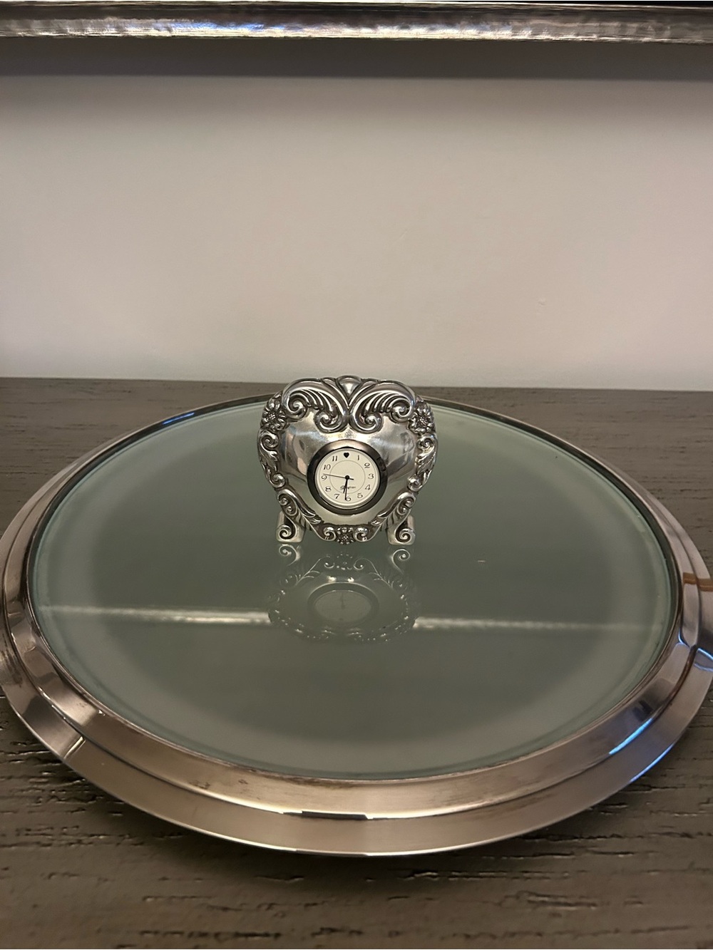 Brighton VINTAGE “ Penelope “ Silver Heart Tell Time Piece. NWT!! - Picture 7 of 7